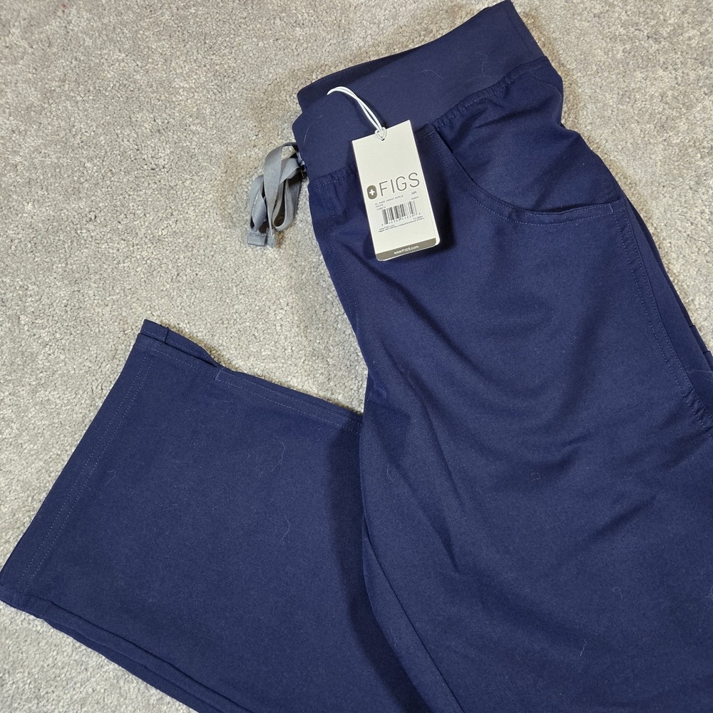 FIGS Kade Cargo Pants Navy Medium Regular NWT